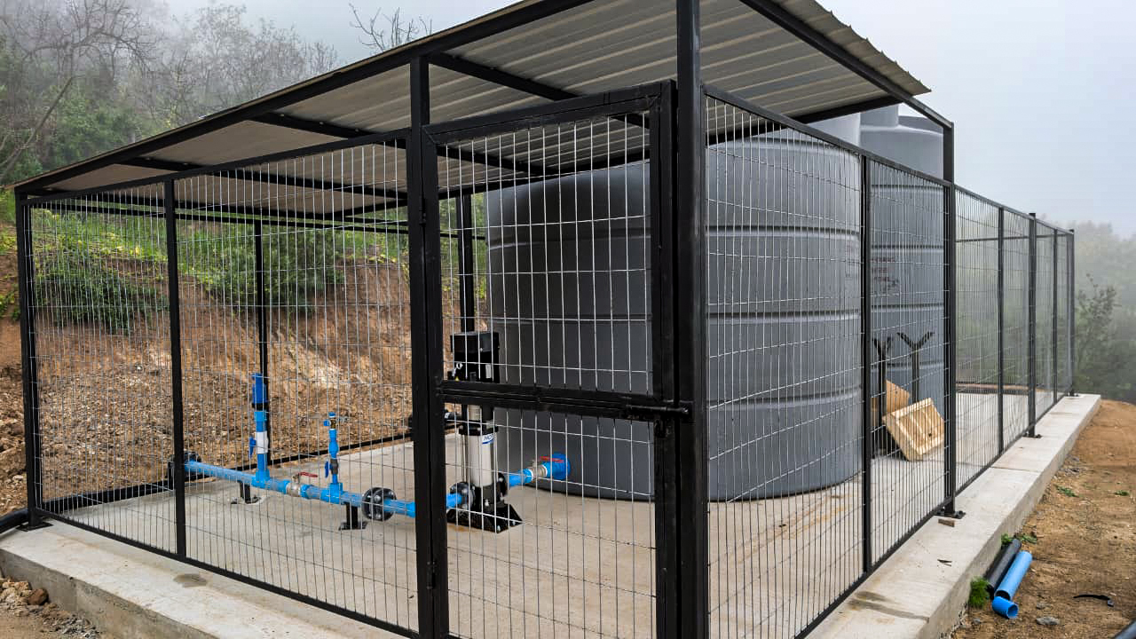 Hacienda Pocochay Water Supply Station Pump Replacement in La Cruz, Chile